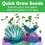 Mermaid Terrarium Kit for Kids Ages 6+, Mini Garden STEM Craft Activity