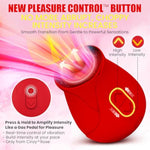 Rose Toy Bundle With Sex Lube & Sex Toy Cleaner - Vibrator Rose Adult Toys, Rose Sex Toys, Personal Massagers For Women, Couples Sex Toys, Clitoral Stimulator For Enhanced Pleasure Vibrator