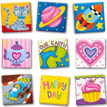 4M Magnetic Mini Tile Art Kit for Kids Ages 8 and Up, DIY Craft Set for Boys and Girls