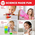 My First Science Kit For Kids Ages 4-5-6-7-8 | Christmas, Birthday Gift Ideas For 4+ Year Old Boys & Girls | Toy Stem Kit With 100+ Experiments | Learning & Educational Projects