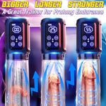 Male Sex Toys Penis Pump - Sex Toys Penis Extender For Men Erection, Adult Toys Penis Enlarger Dick Pump With 3 Sucking Modes & 4 Training Modes, Electric Water Penis Pump Cock Penis Vacuum Pump