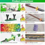 Swords Building Sets For Adults And Kids, 39In Shinazugawa Sanemi Sword Building Block With Scabbard And Stand, Anime Building Toy Katana Gift, 788 Pcs