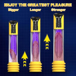 Electric Penis Pump Male Sex Toys Vacuum Pump With 4 Suction Intensities Automatic Penis Extender And 6 Rings, Adult Toys For Men Dick Enlarger Erection