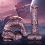 9.5 Inch Extra Large Horse Dildo, 2.0'' Diameter Huge Thick Dildo Monster Big Dildos With Strong Suction Cup For Anal Play, Silicone Animal Fantasy Dildo Anal Plug Sex Toy For Women Men Gay