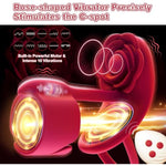Vibrating Cock Ring Penis Sleeve With Rose Clitoral Stimulator, 3 In 1 Penis Ring Vibrator Couples Adult Sex Toys For Men Women, Male Female Couple Sex Toy With G Spot Clitoris Vibrator