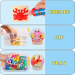 Aqua Fairy Water Gel Kit for Kids with 20 Colors, 24 Molds & DIY Water Pets