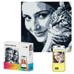 Custom Photo Mosaic Building Set for Adults, Personalized Wall Art Kit