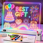 Rechargeable LED Drawing Board for Kids, Gift for Boys and Girls Ages 3 and Above, White Color