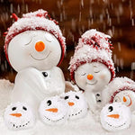 20 Pcs Plush Snowball For Indoor Outdoor Stuffed Snowman Toys Snowball Fun Set For Snow Games Decorations(Vivid Series)