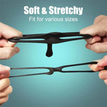 Dual Cock Ring Male Penis Ring With Rabbit Ear For Clitoral Stimulation Massager Strong Erection Delay Ejaculation For Men Couples Sex Toys Sexual Pleasure Enhancement