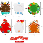 Christmas Picture Frame Craft Kits with Self-Adhesive Foam Stickers for Kids Holiday Party Favor