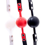 1.89In Silicone Open Mouth Ball Gag Large Open Mouth Gag Sex Toy For Adult Sex Play Bdsm Bondage Restraints Sex Gag Muzzles (Red)