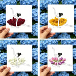 3 Pcs Ballet Dress Flower Collector Craft Kit, Nature Exploration Floral Art Set for Girls