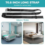 Restraints For Dementia Patients,Hospital Bed Restraints For Elderly Adults With 70" Long Strap (4Pcs)