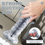 9.5" ?Zerger? Ovipositor Dildo With Suction Cup, Anal Plug With Egg Models, Anal Training Set Sex Toy, Aliensilver