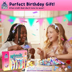 Mermaid Headband Making Kit for Girls, DIY Hair Accessories Craft Set Ages 4-10