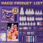 Magical Fairy Potion Bottle Kit for Kids, 22 Bottles, DIY Arts & Crafts Ages 6-12+