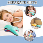 15.7" Airplane Plush Stuffed Aircraft Pillow Yellow Model Plane Toys,Gifts For Kids