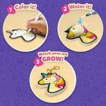 Aqua Puffs Unicorns Paint by Number Art Kit for Kids