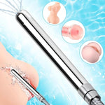 Metal Sex Doll Cleaner With 3 Replaceable Heads Bathroom Handheld Male Masturbator Washer Multi Spray Hole Adult Toys Cleaning Adapted To Shower Ports