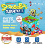 Shape Shifting Box - Award-Winning Stem Fidget Toy With Strong Magnets - Fidget Cube Transforms Into 100+ Shapes, Christmas Stocking Stuffers Gift For Kids, Teens, And Adults (Krusty Krab)