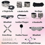 2025 Sm Games Sex Bed Toys Bondage Rope Kit Restraints Bdsm Sex Bondage Set With Handcuffs And Leg Straps Cuffs Restraint Tied Down Arms And Legs Sex Toys For Couple Qw2