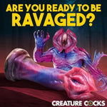 Demogorgon Silicone Dildo for Men, Women, and Couples - Fantasy Roleplay