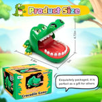 Upgraded Crocodile Teeth Dentist Game For Kids, Alligator Push Teeth Down, Funny Board Game