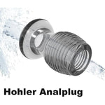 Xxl Hollow Anal Dilator & Prostate Massager - Anal Expander For Couples | Dual-Use Vaginal Dilator & Anal Trainer For Intense Pleasure