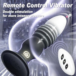 Prostate Massager Anal Sex Toys - Anal Toys Sex Toy App Control Vibrators Butt Plug, Anal Vibrator For Male And Female With 7 Vibrating & 7 Thrusting Vibrating Butt Plug, Sex Toy For Men