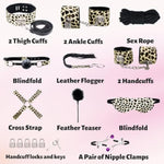 2025 Sm Games Sex Bed Toys Bondage Rope Kit Restraints Bdsm Sex Bondage Set With Handcuffs And Leg Straps Cuffs Restraint Tied Down Arms And Legs Sex Toys For Couple O2