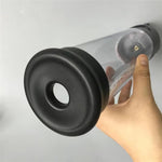 Male Masturbator Penis Pump Sleeve, Male Sex Toy Stroker Penis Vacuum Pump 4 Inner Sleeve Ring, Air Pressure Device Accessories Male Penis Extender Adult Sex Toys For Men