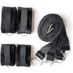 Wrist And Ankle Restraints To Attach To Bed Posts Bed Bondaged Rope Cord & Rope Sex Ties For Ankles And Wrists Bed Straps For Adult Play Queen Bed Frame Hand Restraints System For Couple Sweater