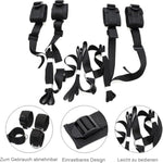Sex Bondage Restraints Bdsm Toys Sm Bondage Set Bed Restraints Kit With Plush Handcuffs Ankle Restraint Fetish Bdsm Toys Extreme Slave Erotic Restraint Set For Lovers, Beginners & Experienced Couples