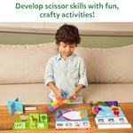 Felt Animal Scissor Skills Toy for Kids, Develops Fine Motor Skills
