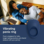 Sync 2 Purple App Control Couples Vibrator & Pivot Vibrating Cock Ring - Couples Sex Toys Bundle