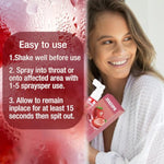 Deep Throat Spray Strawberry Flavored For Deep Throating Women Men,1 Oz - Relaxes Gag Reflex