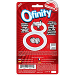 Ofinity Cock Ring, Clear - Double Cock Ring - Penis Ring, Stretchy, Comfortable Pleasure Ring - Couple Sex Toys, Dick Ring For Mutual Pleasure