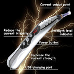 Rechargeable Electrical Pen BDSM Bondage Sexual Stimulation Device Nipples Clitoris Labia Pleasure Restraint Game Gear Sex Things for Couples Kinky Estim Sex Products for Women Men Adult Sex Toy