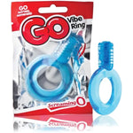 Go Vibe Vibrating Ring - Vibrating Cock Ring - Deep Vibrations - Penis Rings - Couple Sex Toys - Dick Rings For Mutual Pleasure - Blue