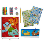 Pokemon Kids Coloring Art and Sticker Set, 30 Pcs. & Craft Supplies with Pencil Case