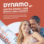 Dynamo Lube Water Based Formula 8.5Oz - Water-Based Personal Lubricant, Lube For Men, Women, And Couples, Non-Staining