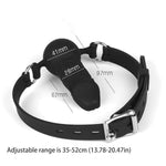 Silicone Realistic Dildo Open Mouth Gag Penis Mouth Ball Gag Deep Throat Plug Adult Bondage Restraints Bdsm Sex Toys