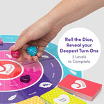 Oh! Adult Board Game For Couples With Blindfold, Cards And Tickler