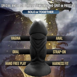 Thick Fantasy Dildo Big Monster Dildos With Knot U & G-Spot Dragon Dildo With Large Suction Cup, Long Anal Plug Silicone Adult Sex Toys & Games For Women Men Couples 8"