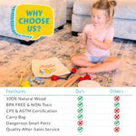 Musical Instruments Set Of 16 Pcs - Toddler Educational & Musical Percussion For Kids - With Tambourine, Maracas & Castanets & More To Fine Motor Skills - 3+ Years Olds