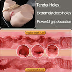 Sex Doll Big Ass Sex Toy for Men with Vagina Anus,BBW Adult Sex Toys Buttock Male Masturbator 2 in 1 Realistic Female 3D Lifesized Sex Torso with Pussy Ass Stroker Sex Dolls - ChuanD