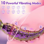 Realistic Tentacle Vibrator Sex Toys - 8.6”Vibrating Monster Dildo Adult Toys With 10 Vibrating Modes For Anal Vagina Nipple Stimulation, Silicone Octopus Dildo Sex Toys For Women Couples Pleasure