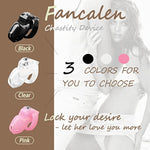 Ht-V5 Male Chastity Device Leightweight Chastity Cage Resin Ergonomic Breathable Chastity Devices With Latest Button Lock And Exclusive Keys Maxi (1.57" Ring(40Mm), Black)