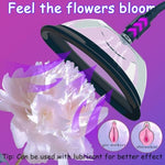 Clitoral And Nipple Pump Sex Toys, Vacuum Pumps, Pleasure Increasing Tools, Adult Sexual Pleasure Tools, Double Nipple Suckers, Clitoral Stimulator Includes 4 Suckers, Orgasm Tools (Black + 4 Cups)